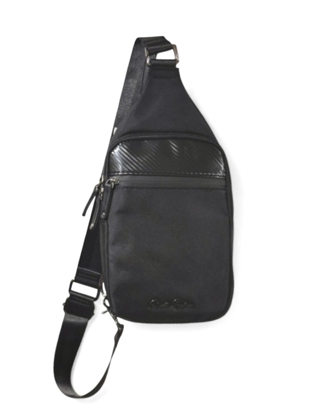 NWT Men’s Robert Graham Black Crossbody Sling Bag